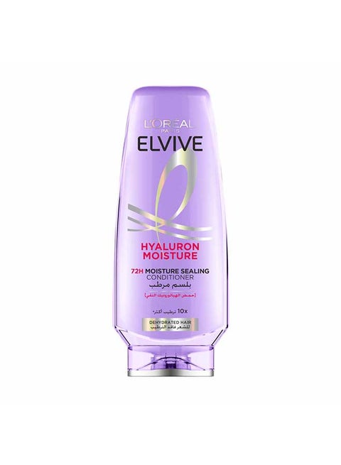 Elvive Hyaluron Moisture Filling Shampoo Replumps Hair With 72H Of Hydration purple 200ml