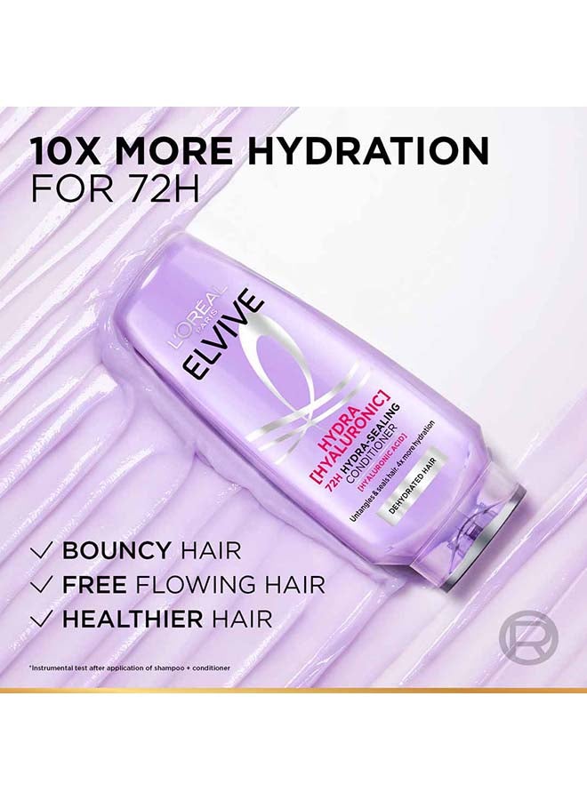 L'OREAL PARIS Elvive Hyaluron Moisture 72H Moisture Sealing Conditioner Purple 200ml - Image 5