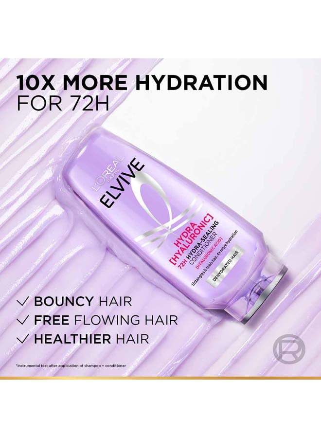 L'OREAL PARIS Elvive Hyaluron Moisture 72H Moisture Sealing Conditioner Purple 200ml - Image 5