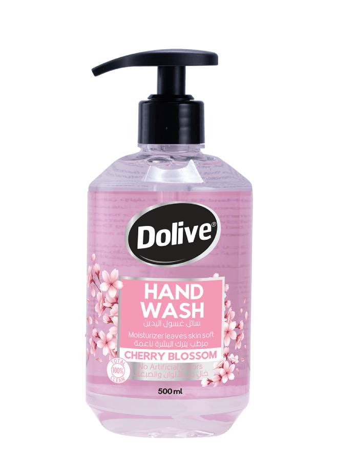 Dolive Hand Wash Cherry Blossom Pink 500ml  - Image 3