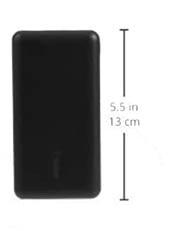 belkin 3-Port Power Bank 10K + USB-A to USB-C Cable black  - Image 4