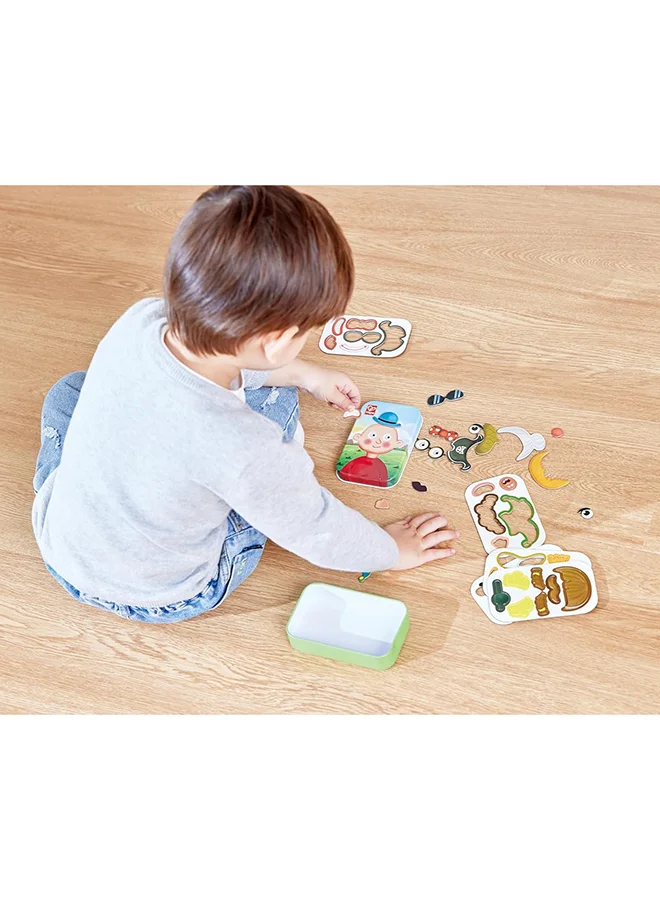 هيب Magnetic Funny Face | 29-Piece Travel Toy for Kids | Creative Magnetic Mix-and-Match Faces for Imaginative Play | Compact and Portable Fun | Travel Toys | Magnet Toys | Kids Toys | 3Y+