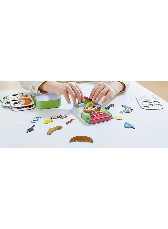 هيب Magnetic Funny Face | 29-Piece Travel Toy for Kids | Creative Magnetic Mix-and-Match Faces for Imaginative Play | Compact and Portable Fun | Travel Toys | Magnet Toys | Kids Toys | 3Y+