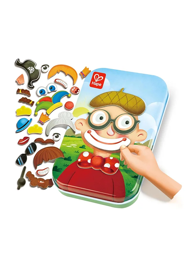 هيب Magnetic Funny Face | 29-Piece Travel Toy for Kids | Creative Magnetic Mix-and-Match Faces for Imaginative Play | Compact and Portable Fun | Travel Toys | Magnet Toys | Kids Toys | 3Y+