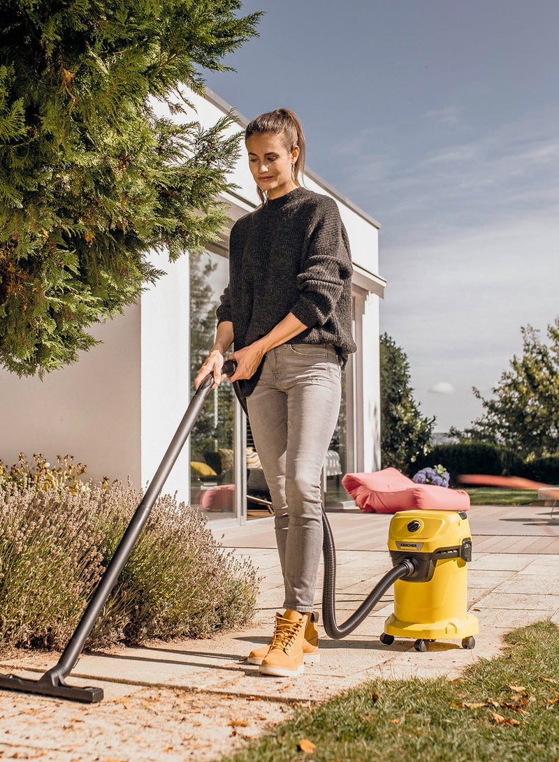 KARCHER WD 3 V Wet & Dry Multi-Purpose Vacuum Cleaner, 1000W, 17L, Blower Function 17 L 1000 W 16281030 Yellow/black - Image 5