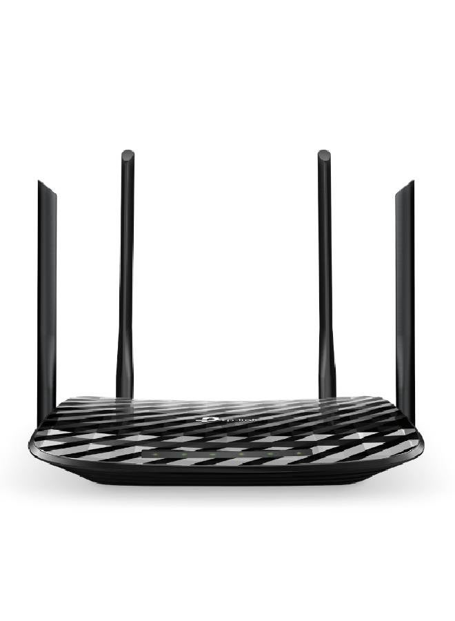 TP-LINK AC1200 Wireless MU-MIMO Gigabit Router Black - Image 1