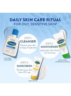 Cetaphil Oily Skin Cleanser, Foaming Face And Body Wash For Men And Women, Combination To Oily And Sensitive Skin, Unscented 125ml  - Image 5