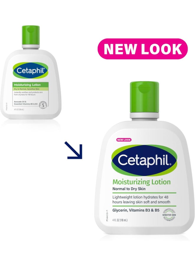 Cetaphil - Moisturizing Lotion, Sensitive Skin 4 Oz Packaging May Vary 118ml - Image 1