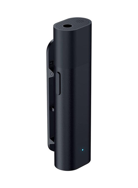 Razer Seiren BT - Bluetooth Microphone for Mobile Streaming, Android, iPhone, Clip-On Design, Wireless Lavalier Lapel Omnidirectional Mic, 2 Wind Socks, 3.5MM Port - Black
