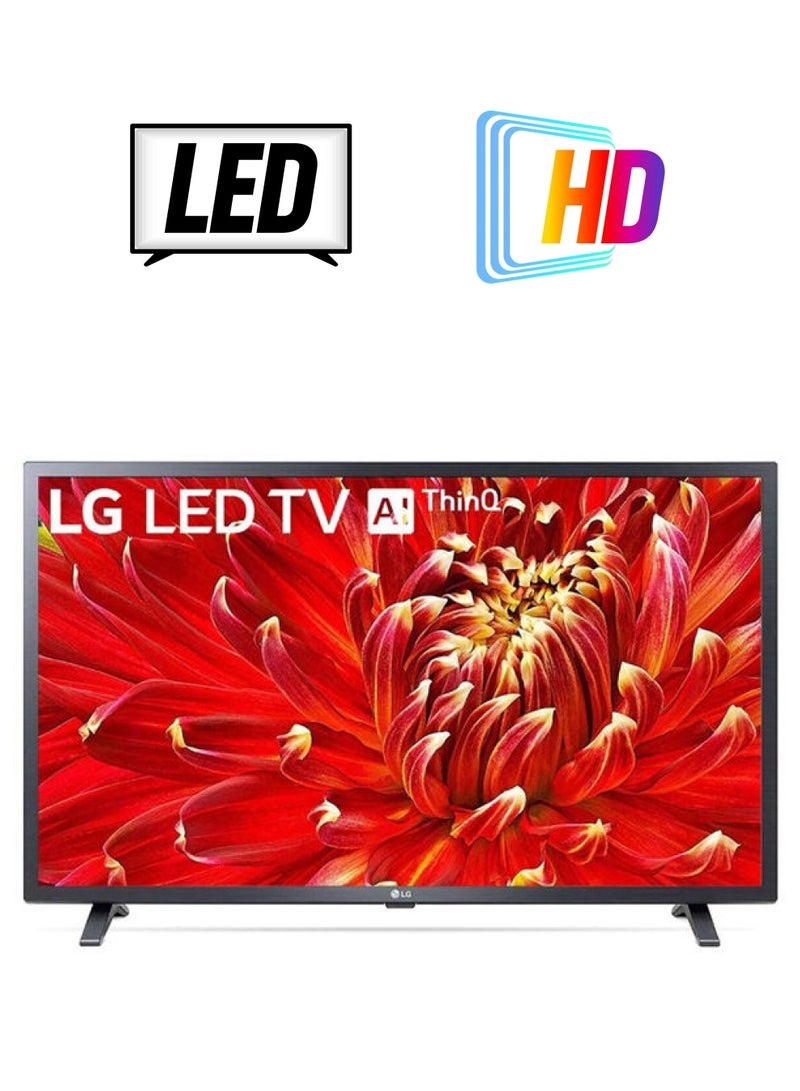 إل جي تلفزيون LED ذكي بدقة عالية الوضوح مقاس 32 بوصة من إل جي 32LM637BPVA أسود  - Image 1