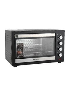 KRYPTON 80 L Electric Oven with Rotisserie and Convection Function | 100 to 250-degree Non Step Temperature Control, 4-Setting Heating Switch perfect for Baking Cakes, Cookies, Bread, etc Heat Resistant Tempered Glass Window | Years Warranty 75 L 2800 W KNO6355 Black  - Image 4