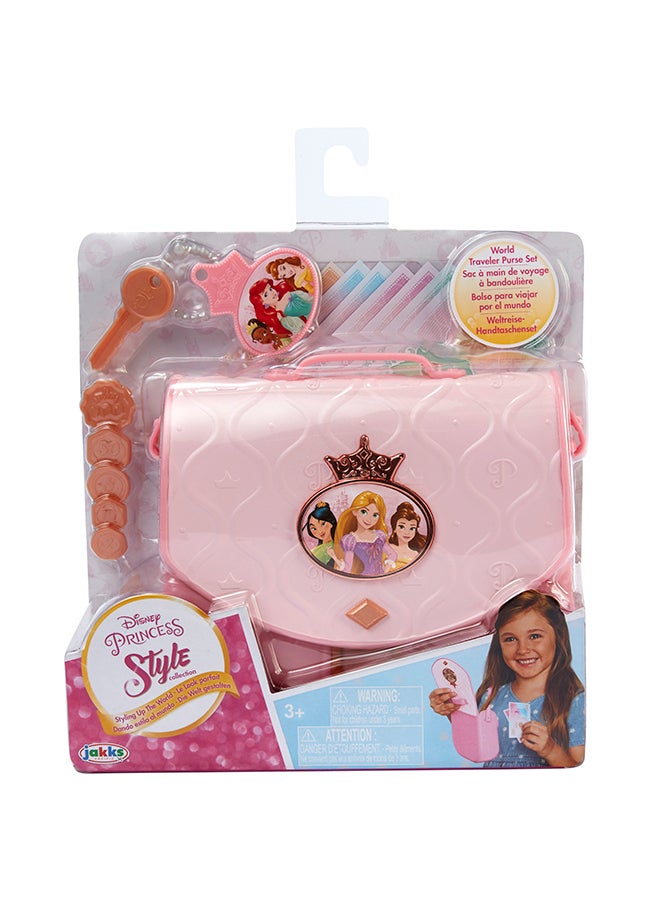ديزني برنسيس طقم حقيبة سفر بأسلوب أميرات ديزني - Image 1