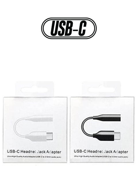 Samsung Usb-C Headphone Jack Adapter Ultra High Quality Audio Adapter Usb-C To 3.5Mm Audio Jack Black