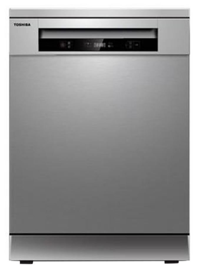 توشيبا غسالة أطباق مزودة بـ 14 مكانًا و6 برامج 47.0 كجم DW-14F1ME(S) فضي 47 kg DW-14F1ME(S) فضي - Image 1