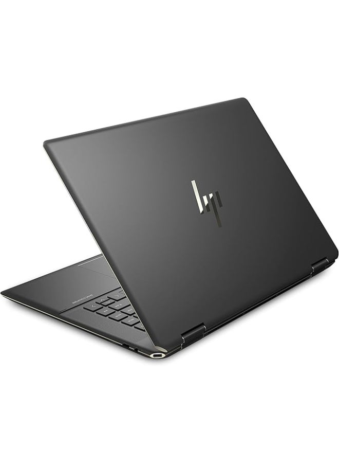 HP - Spectre X360 16-f0007nx Laptop With 16-Inch UHD OLED Display, Core i7 Processor/16GB RAM/1TB SSD/Wndows 11/4GB NVIDIA GeForce RTX 3050 Graphic Card English/Arabic Nightfall Black Aluminum - Image 1