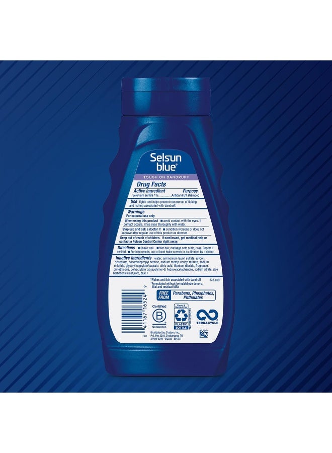 Selsun blue 2-in-1 Anti-dandruff Shampoo & Conditioner Blue 325ml - Image 3