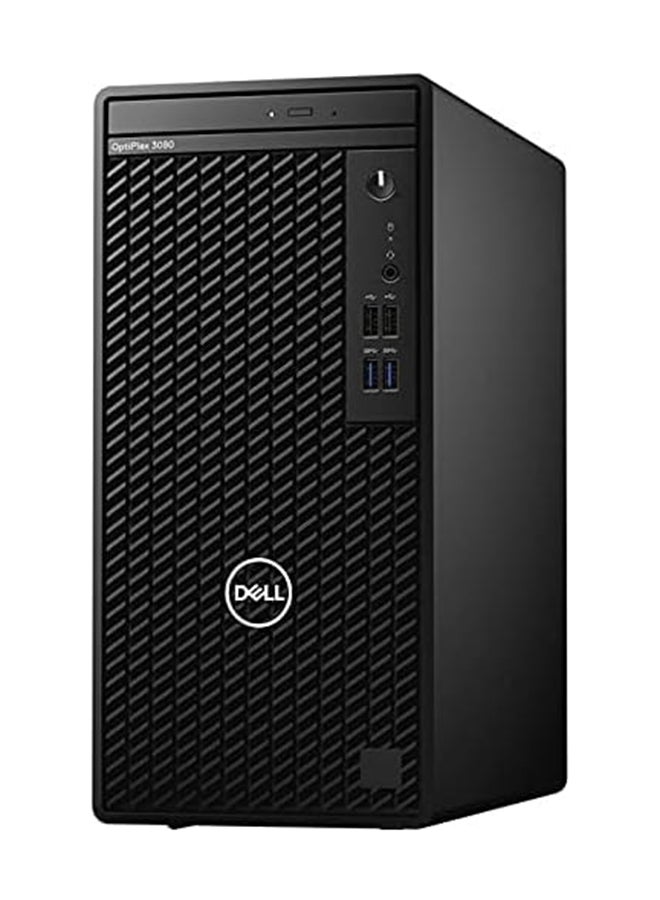 DELL - OptiPlex 3090 Tower PC, Core i3 10100 Processor/4GB RAM/1TB HDD/Integrated Graphics/Windows 10 Pro/International Version Black - Image 1