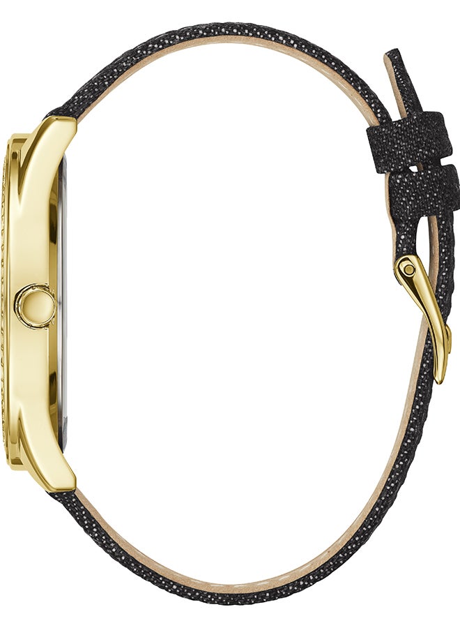 GUESS Women's Trend Analog  Gold Tone Case Watch W1276L2 - Image 2