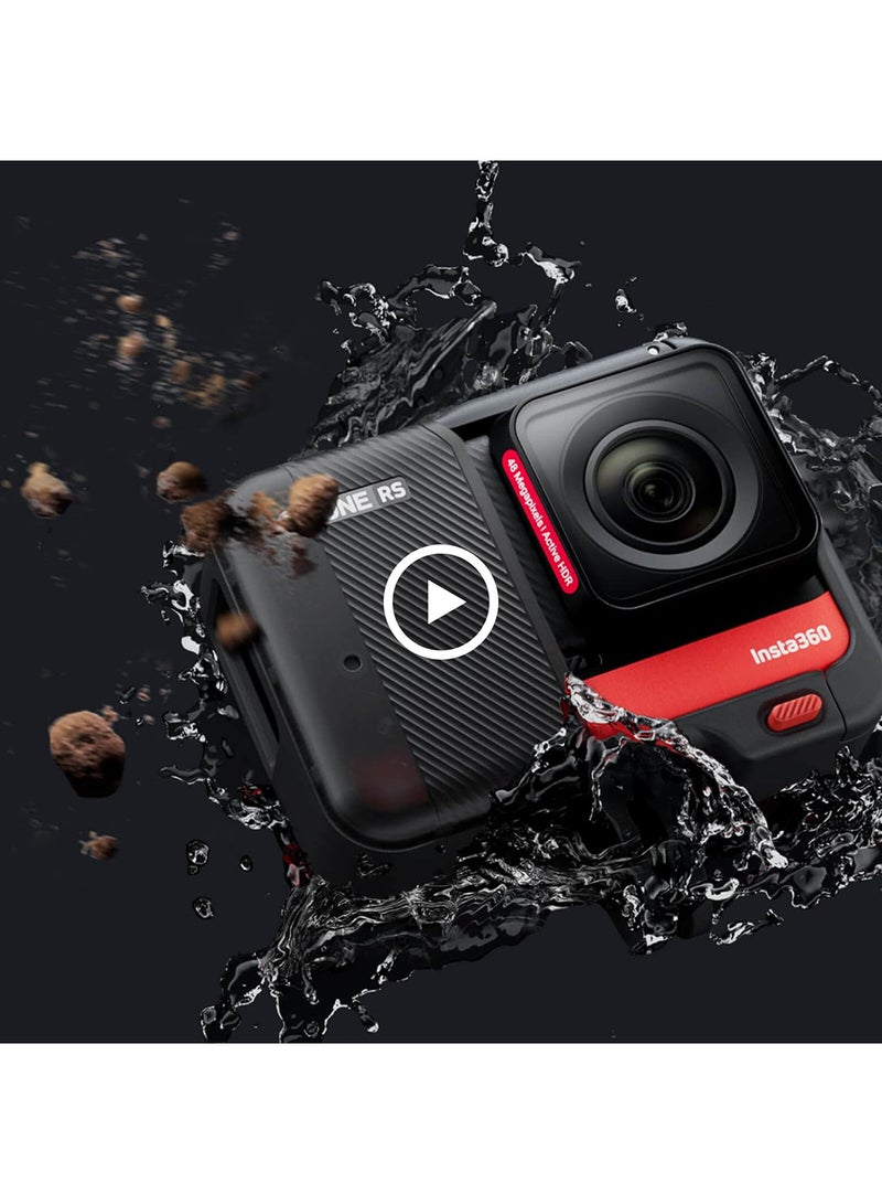 Insta360 - ONE RS Twin Edition – Waterproof 4K 60fps Action Camera & 5.7K 360 Camera With Interchangeable Lenses, Stabilization, 48MP Photo, Active HDR, AI Editing - Image 1