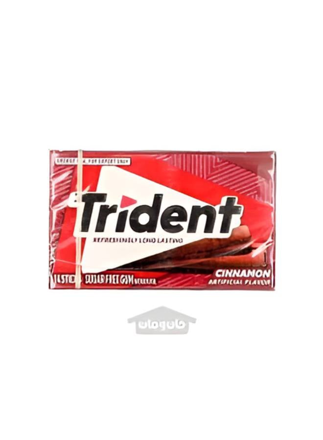 Trident Chewing Gum Cinnamon 14 Sticks 26.6grams 
