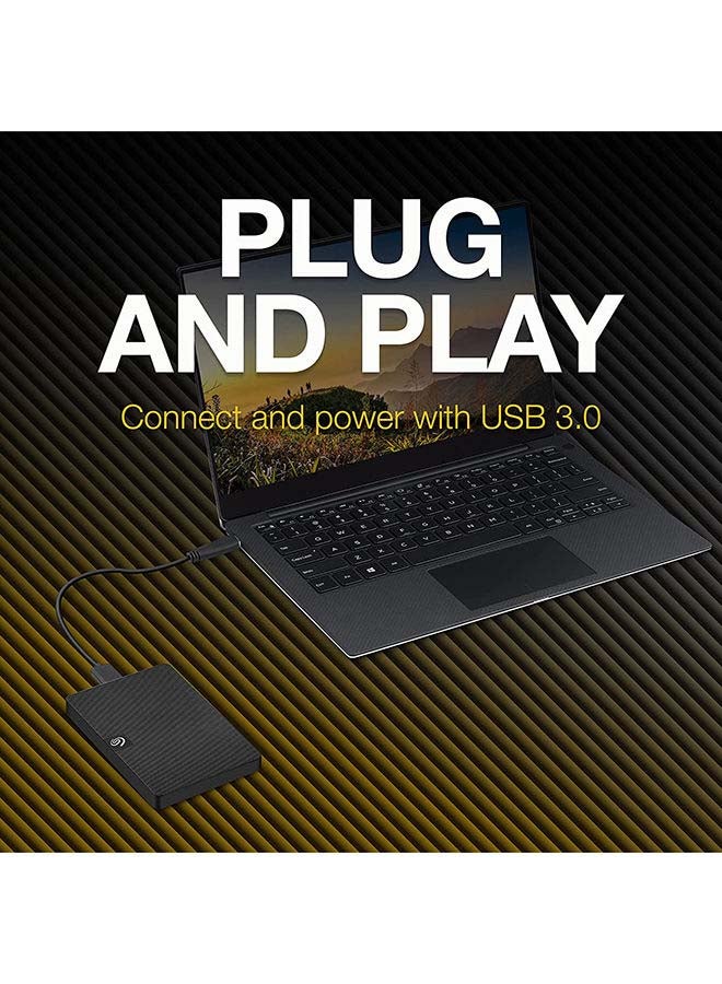 Seagate 1TB Expansion Portable USB 3.0 External Hard Drive, Micro-USB 3.0 Interface, Bus Powered, Preformatted exFAT, Rescue Data Recovery Services Windows and Mac Compatible, Black | STKM1000400 1 TB - Image 5