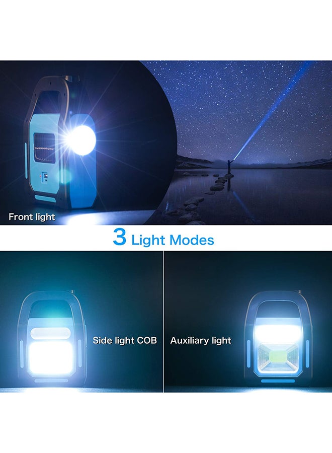 Generic - Camping Picnic Solar Charging Flashlight Multicolour - Image 1