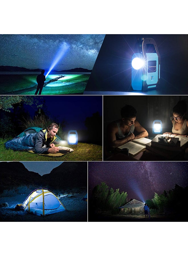Generic - Camping Picnic Solar Charging Flashlight Multicolour - Image 1