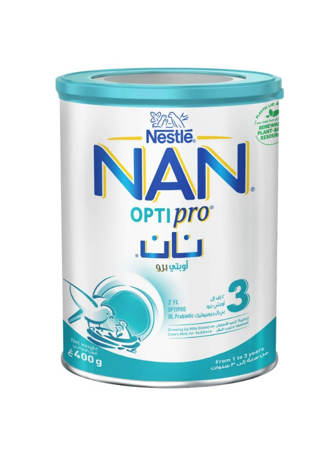 Nan - Optipro Stage 3 (1 - 3 years) 400grams  Single - Image 1