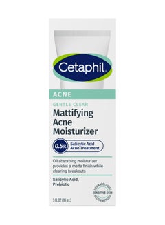 Cetaphil Gentle Clear Mattifying Acne Moisturizer, 3 Fl Oz Packaging May Vary 89ml  - Image 1