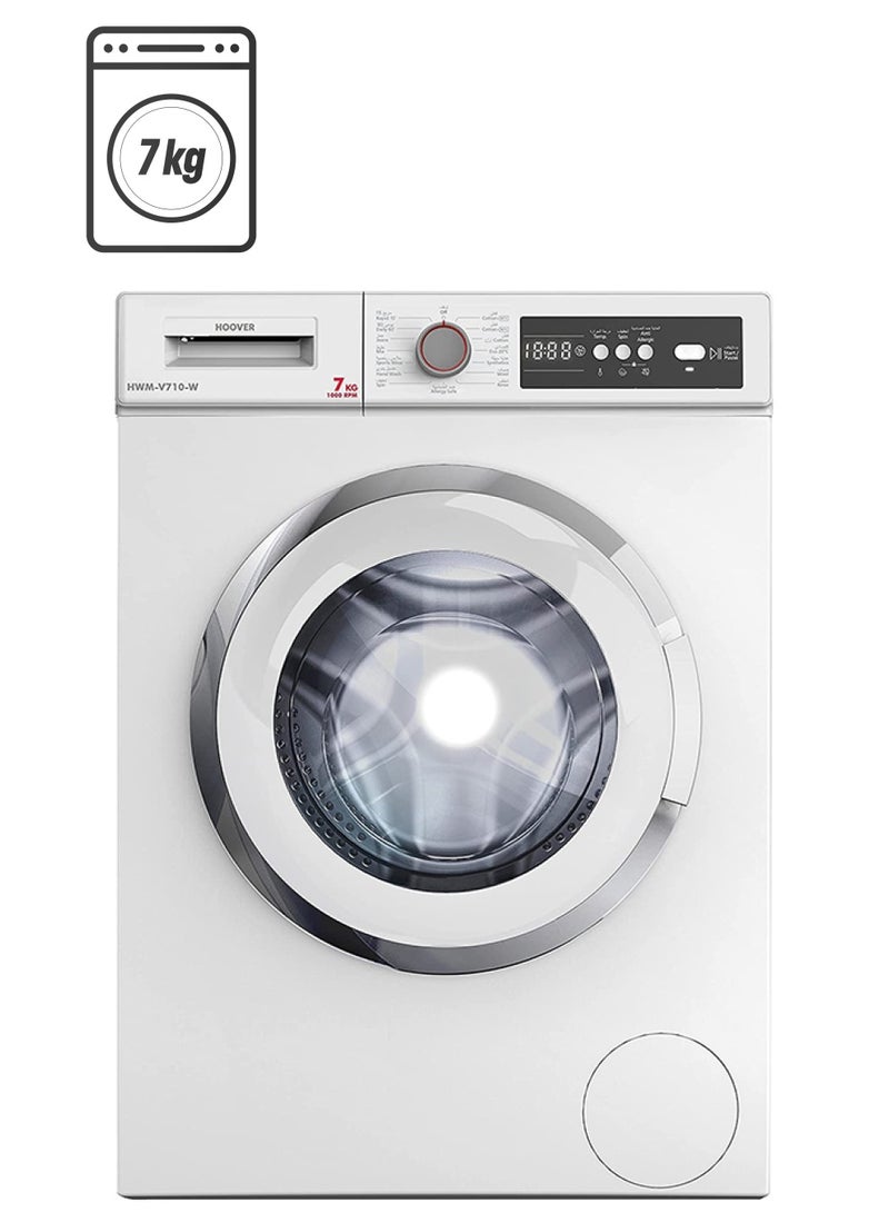 Front Load Fully Automatic Washing Machine,7Kg 1000 Rpm Washer ‎HWM-V710-W White - pnsku/N53063195A/45/_/1740992059/9df152bd-8e09-4669-98b3-030d36866a1a