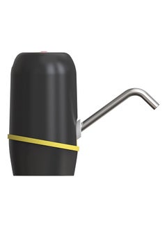 SONASHI Rechargeable Water Dispenser Pump with USB Charging  Wireless Model with One Button Control and LED Indicator  Suitable for 15 Gallon Bottle  Dispenser Pump for Office and Home SWP-55 Black/Yellow  - Image 2