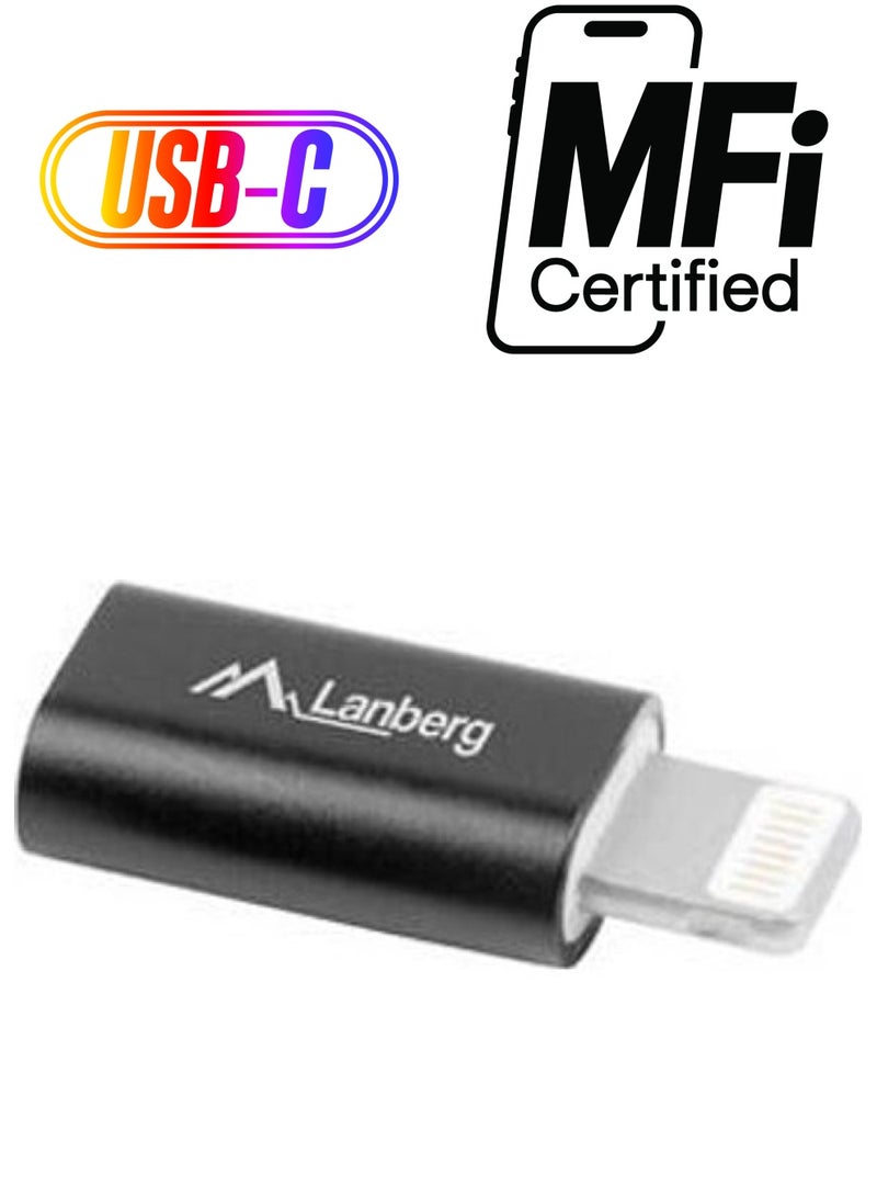 Adapter - Lightning To Micro Usb - Type-C To Micro Usb Black