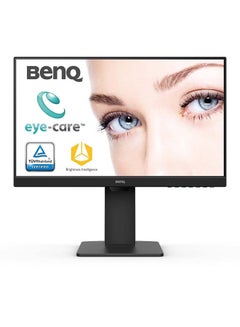 BenQ 24 inch IPS 1920x1080 Full HD 75Hz Ultra-Slim Bezel Monitor, Height Adjust, Eye Care, Brightness Intelligence, Speakers, Mic, USB-C (PD 60W), HDMI, DP, Coding Mode, Daisy Chain, GW2485TC Black  - Image 1