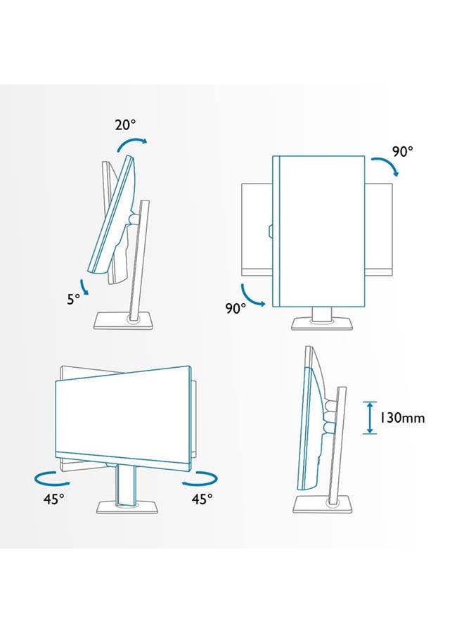 BenQ - 24 inch IPS 1920x1080 Full HD 75Hz Ultra-Slim Bezel Monitor, Height Adjust, Eye Care, Brightness Intelligence, Speakers, Mic, USB-C (PD 60W), HDMI, DP, Coding Mode, Daisy Chain, GW2485TC Black - Image 1