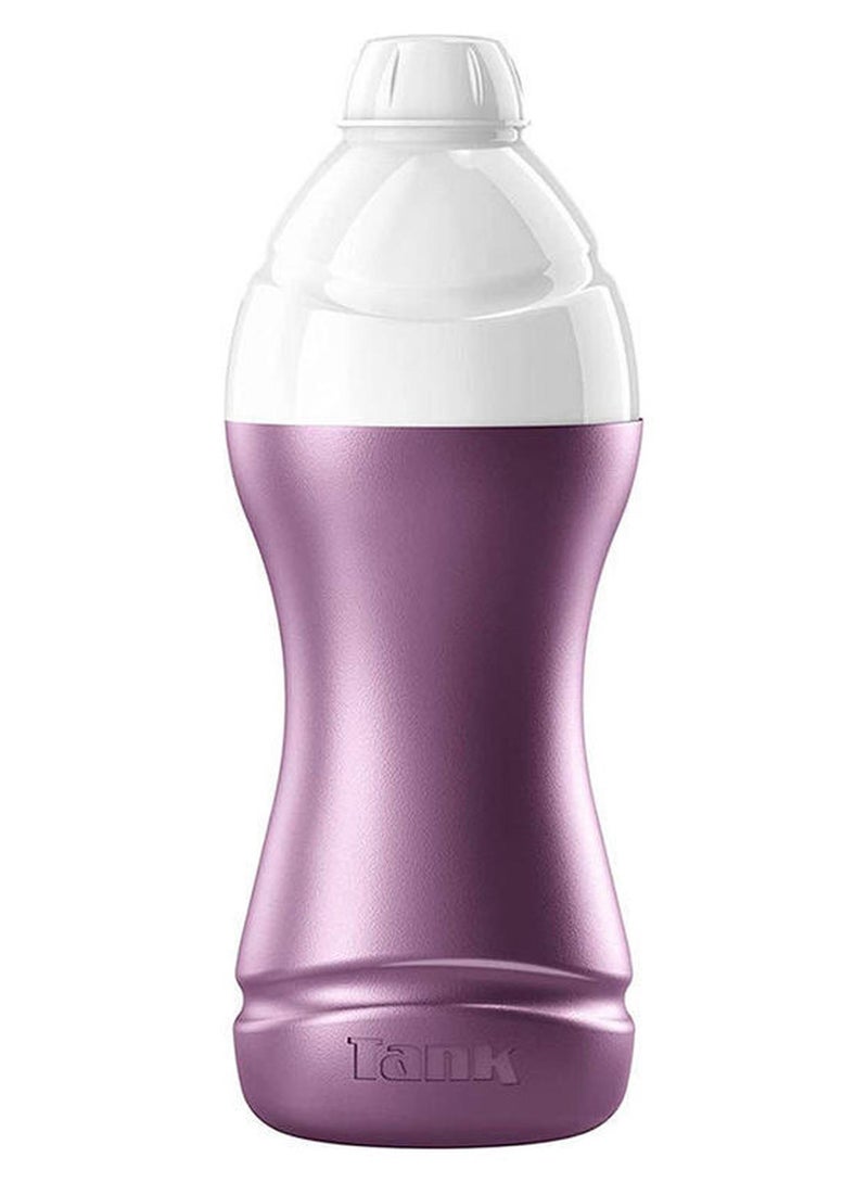 تانك زجاجة مياه ارجواني 0.75لترات