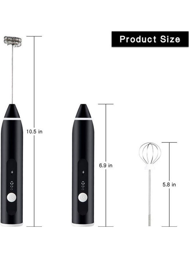 ماكينة صنع رغوة الحليب قابلة لإعادة الشحن، 3 سرعات - Image 2