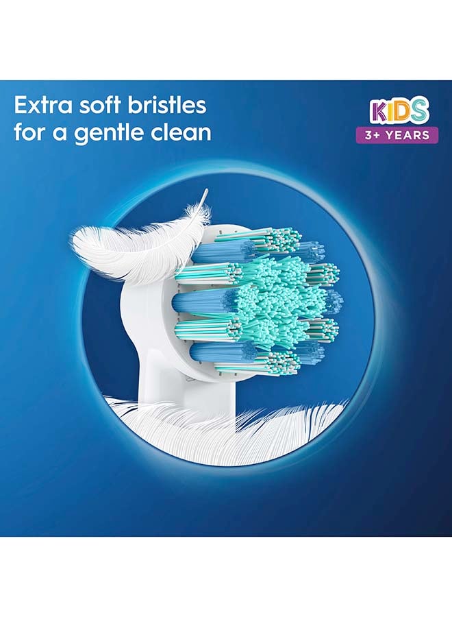 Oral-B Kids Frozen Electric Toothbrush Replacement Heads 2 Pieces White - Image 2