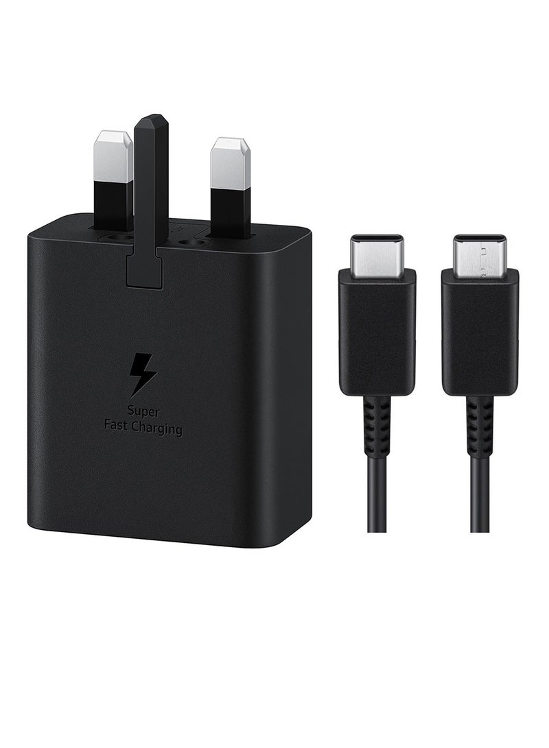 Samsung 45W Power Adapter (With 1.8m Cable) - Black  - Image 3