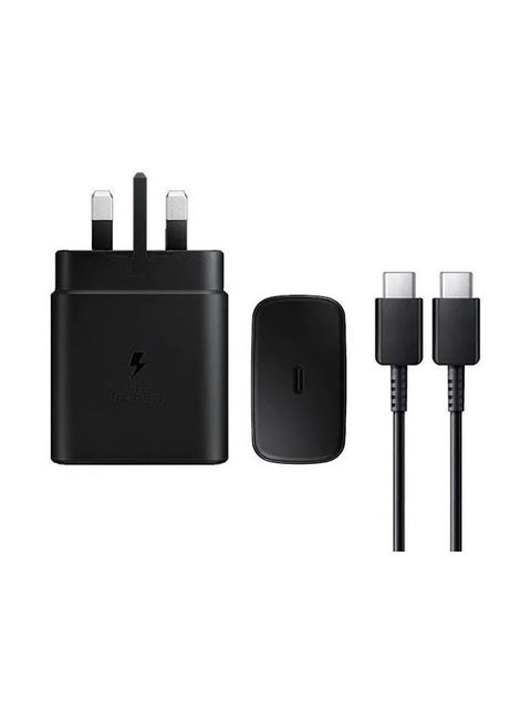 45W PD Adapter (With 1M USB-C Cable) 5A - Black