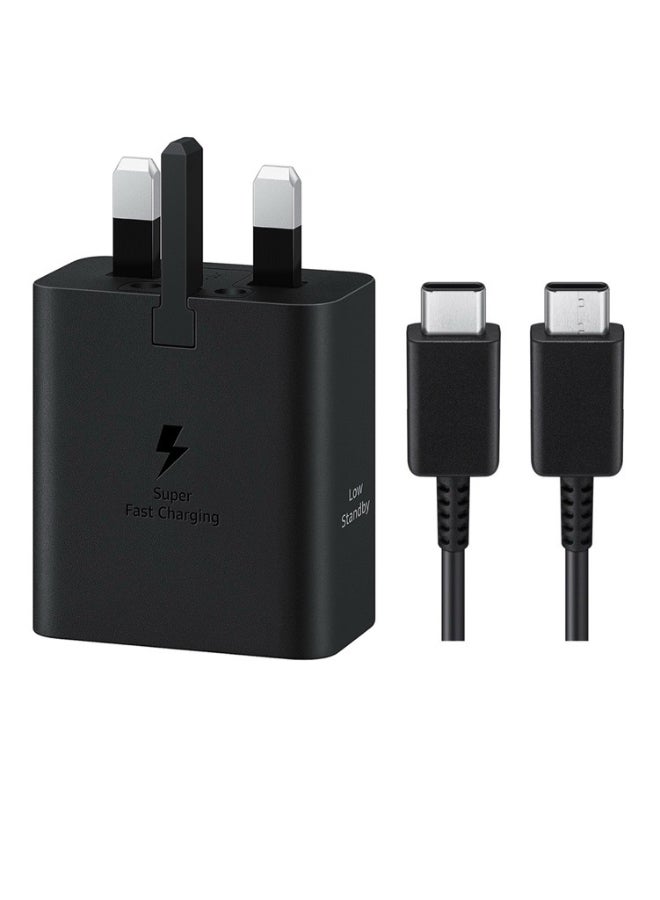Samsung 45W Power Adapter (with Cable) Black - Image 2