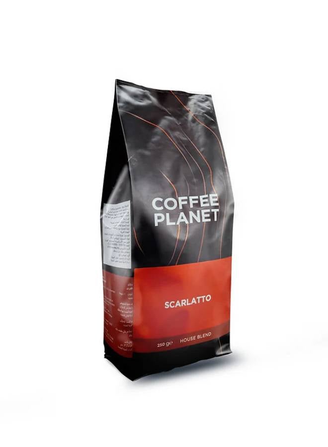 Caffe Scarlatto Filter Ground Coffee 250grams 