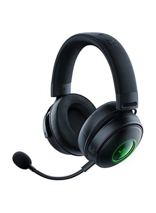 Kraken V3 Pro HyperSense Wireless Gaming Headset w/Haptic Technology: Triforce Titanium 50mm Drivers - THX Spatial Audio - Hyperspeed Wireless - Hybrid Fabric & Leatherette Memory Foam Cushions - pnsku/N53130912A/45/_/1729232875/850a5e7a-cca4-4e80-bf06-e40f8f7ddcfe