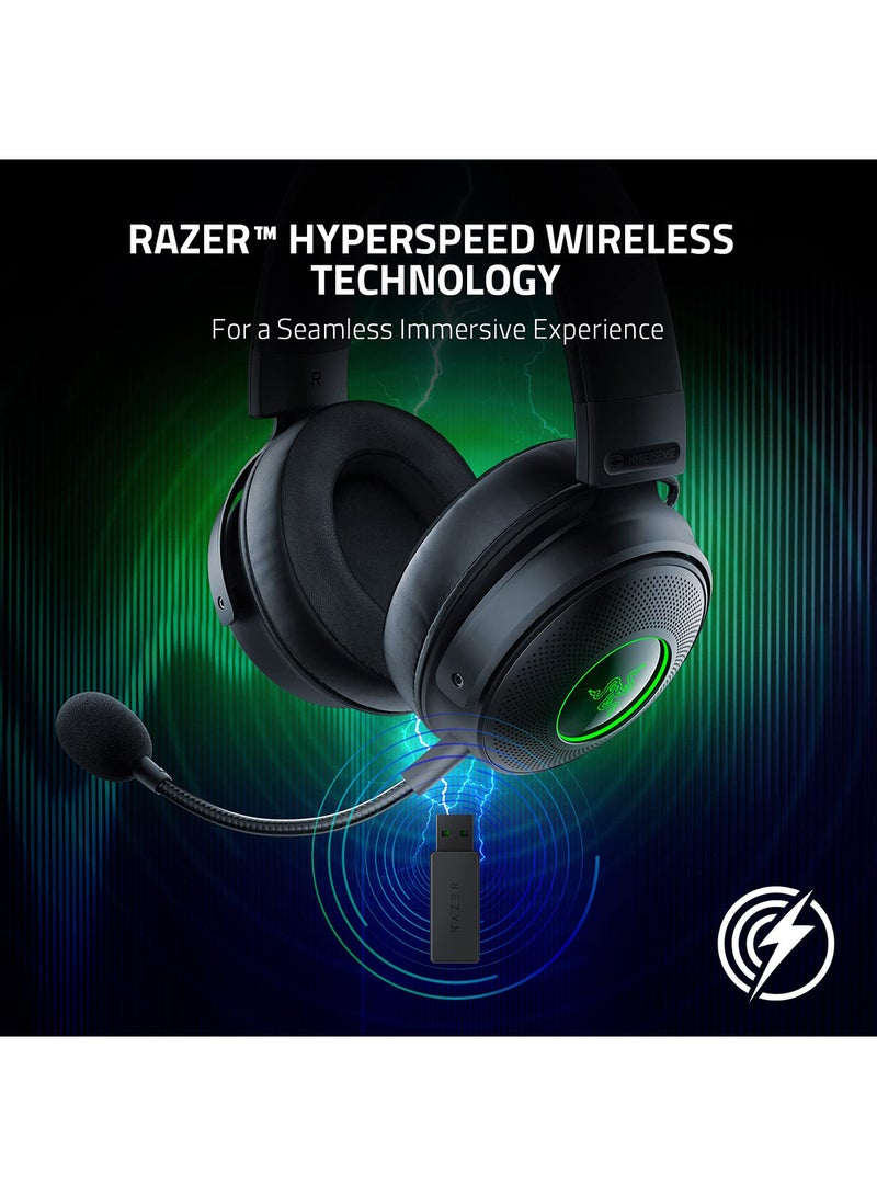 ريزر - Kraken V3 Pro Wl H/S Blk - Chroma Rgb - Image 1