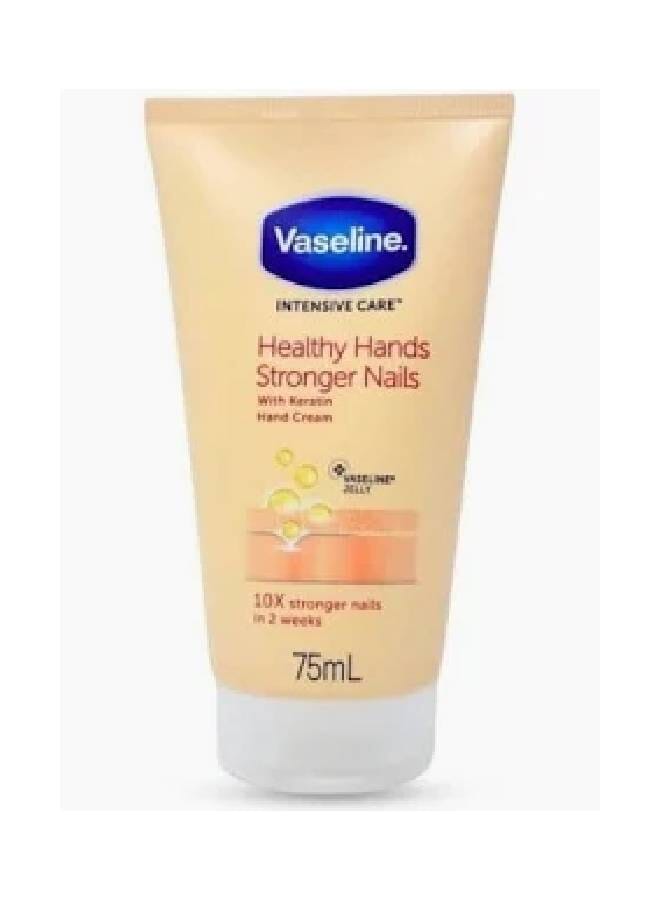 Healthy Hands And Stronger Nails Cream With Keratin Pink 75ml