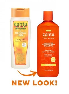 Cantu Shea Butter Shampoo Multicolour 400ml  - Image 3