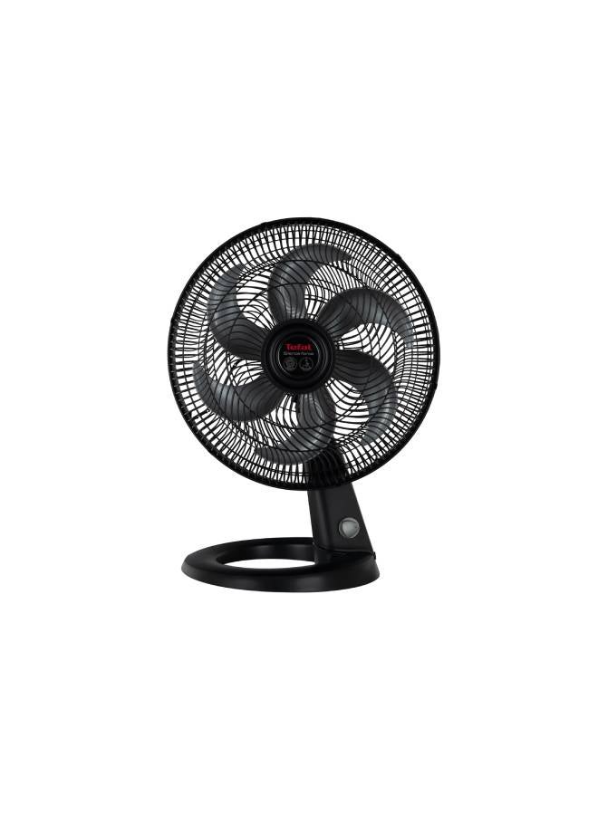 Tefal Silence Force Desk Fan, 16 Inch, 3 Speeds, VG4110EE Black  - Image 3