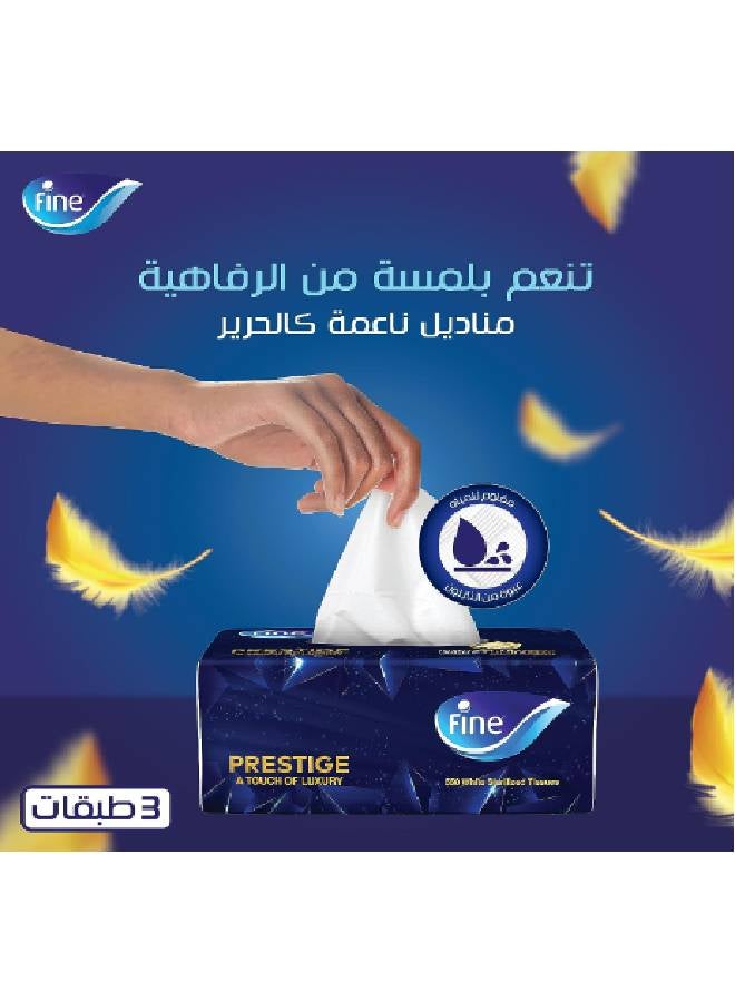 Prestige Facial Tissues 480 Sheets - Pack of 6 - pnsku/N53179922A/45/_/1711633804/ec83a691-265c-456c-bd24-0642cc2065cf