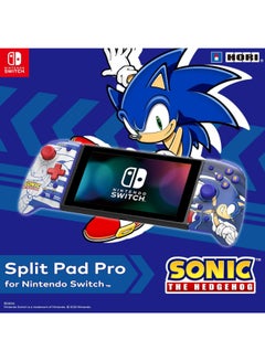 HORI HORI Nintendo Switch Split Pad Pro (Sonic) Ergonomic Controller for Handheld Mode - Officially Licensed By Nintendo & Sega - Nintendo Switch  - Image 5