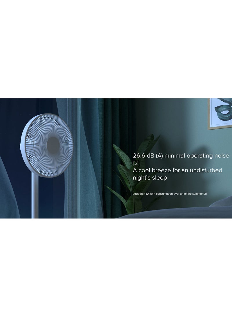 Xiaomi - Mi Smart  Pedestal Standing Fan 1X | Supports Home App, Google Assistant And Amazon Alexa 2.8 kg 15 W BPLDS01XY/PYV4006HK White - Image 1