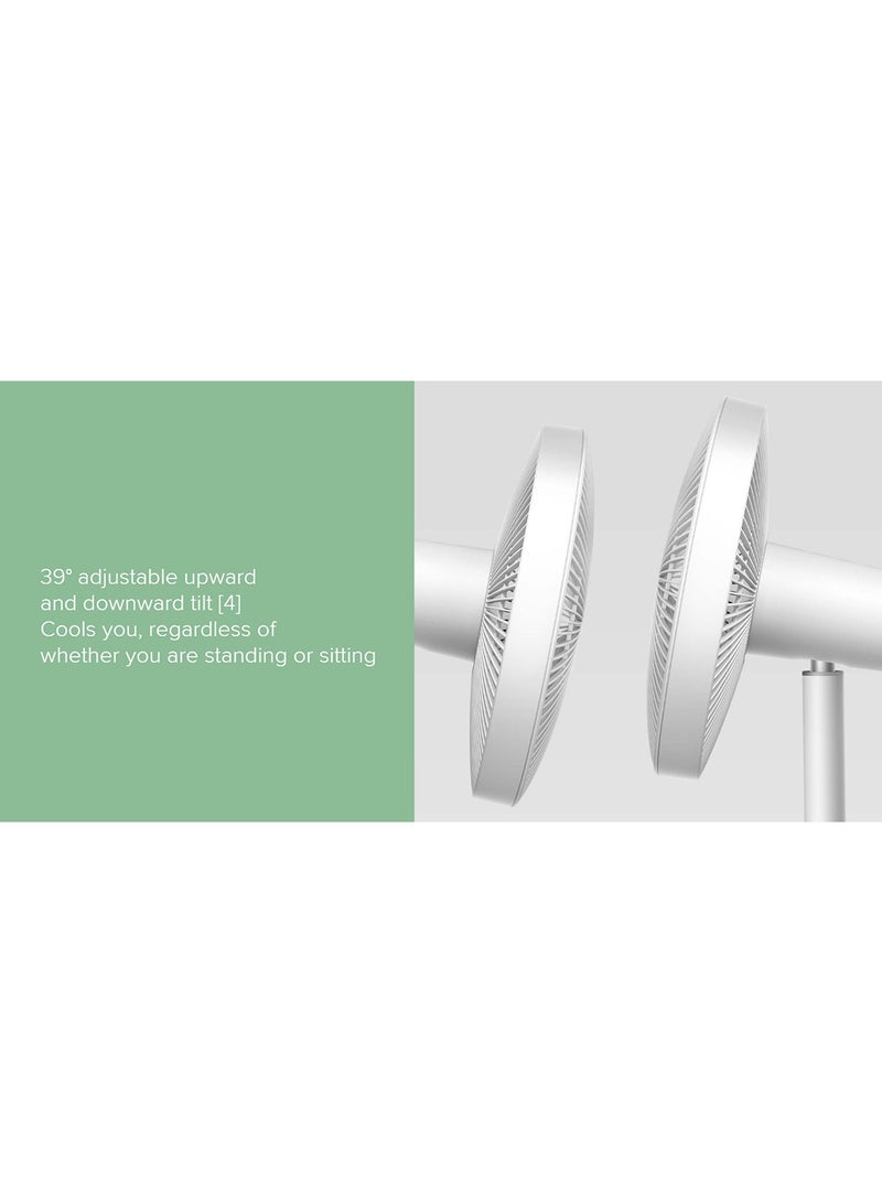 Xiaomi - Mi Smart  Pedestal Standing Fan 1X | Supports Home App, Google Assistant And Amazon Alexa 2.8 kg 15 W BPLDS01XY/PYV4006HK White - Image 1